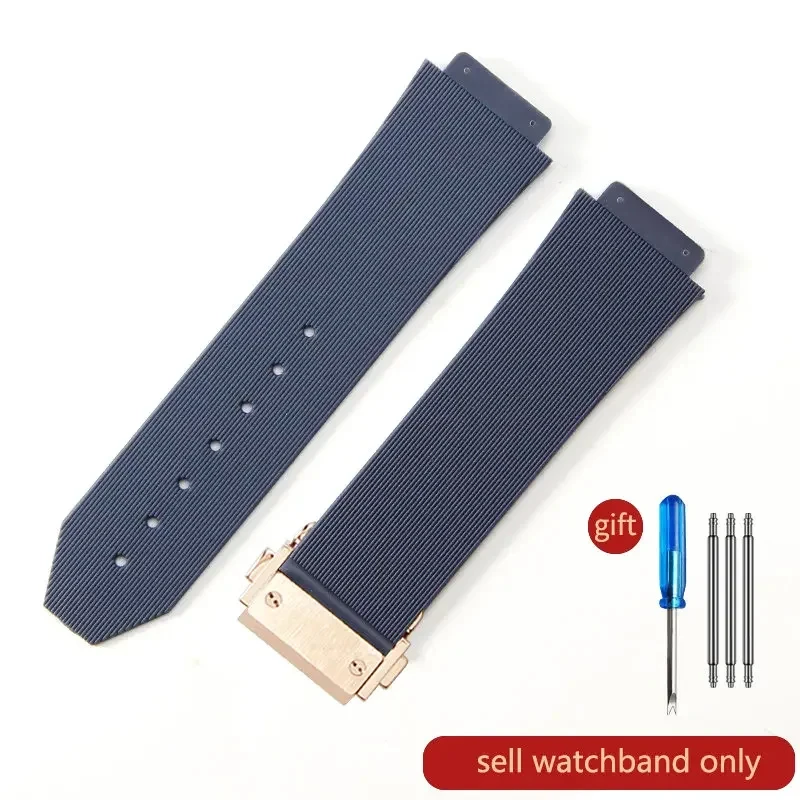 New Design Silicone Watchband Men Women Replace Rubber Watch Strap Pin Clasp Bracelet