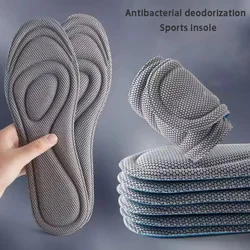 Nano Antibacterial Sport Insoles For Shoes Sneakers Memory Foam Orthopedic Insole Deodorization Sweat Absorption Running Cushion