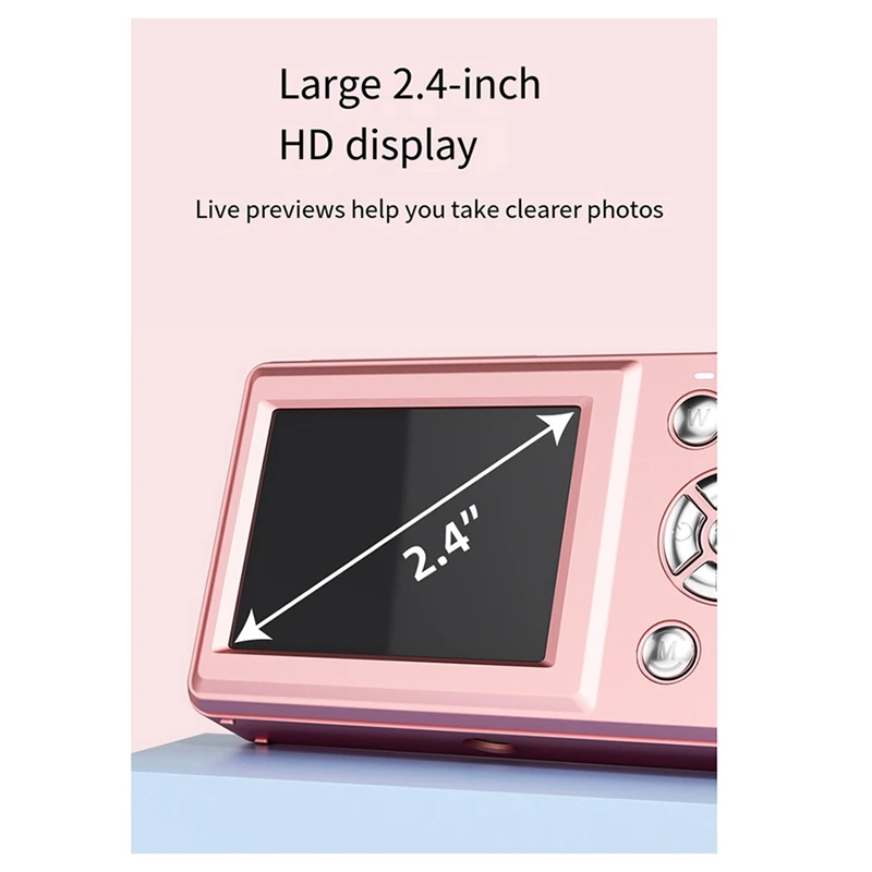 SR-4K Ccd Digital Camera Photography Camera, Video Blog Camera, Film Camera, 4K 30FPS Mini Camera For Teenagers