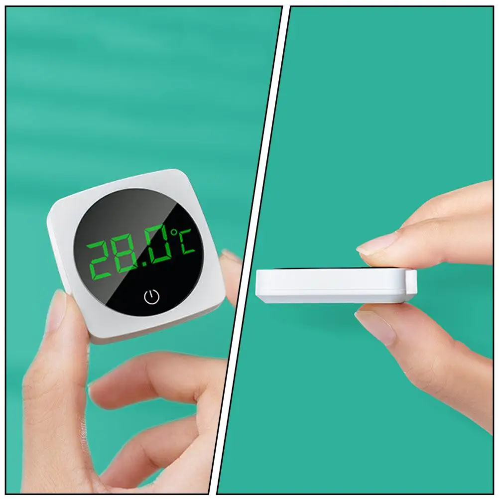 Digital Water Thermometer 0-60C Plastic Screen Display Electronic Measure Fish Tank Aquarium Outer Temperature Sensor LED Pet