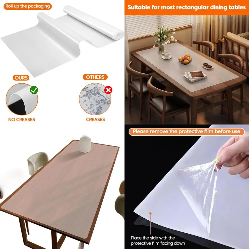 

24x80 Inch Large Heat Resistant Silicone Mat for Kitchen Counters, Islands, Dining Tables and Workbenches - Cuttable, Skin-Frien