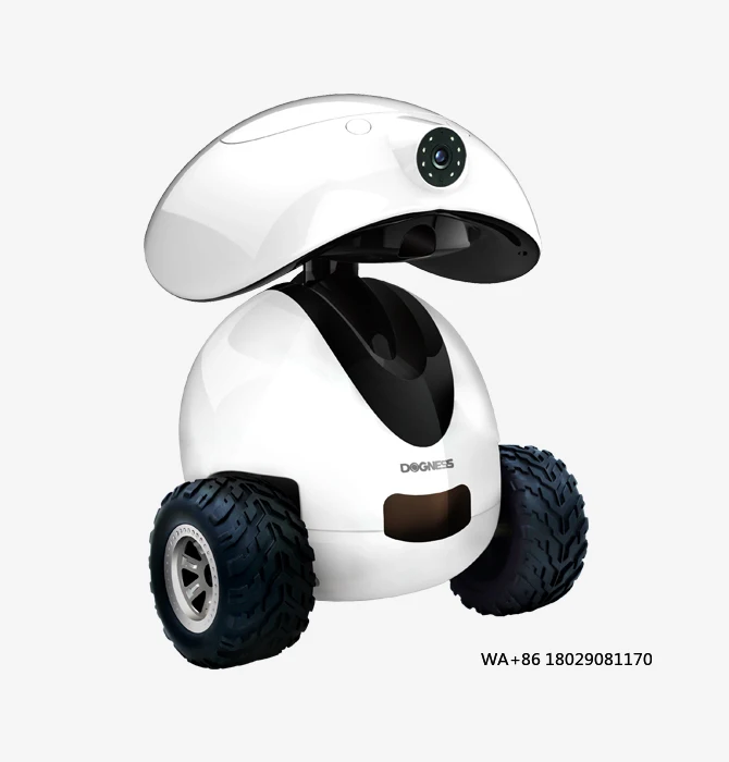 

Control Via Mobile Phone, Automatic Feeder, Built-in Day and Cat Pet Visual Intelligent Companion Robot, Remote
