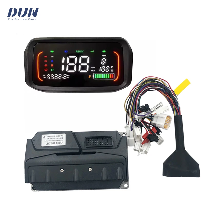 LingBo LBMC72122 HK5L V5 45A 48V-72V 800W-1500W BLDC Motor Controller with N7 ONE-Line Display Kits