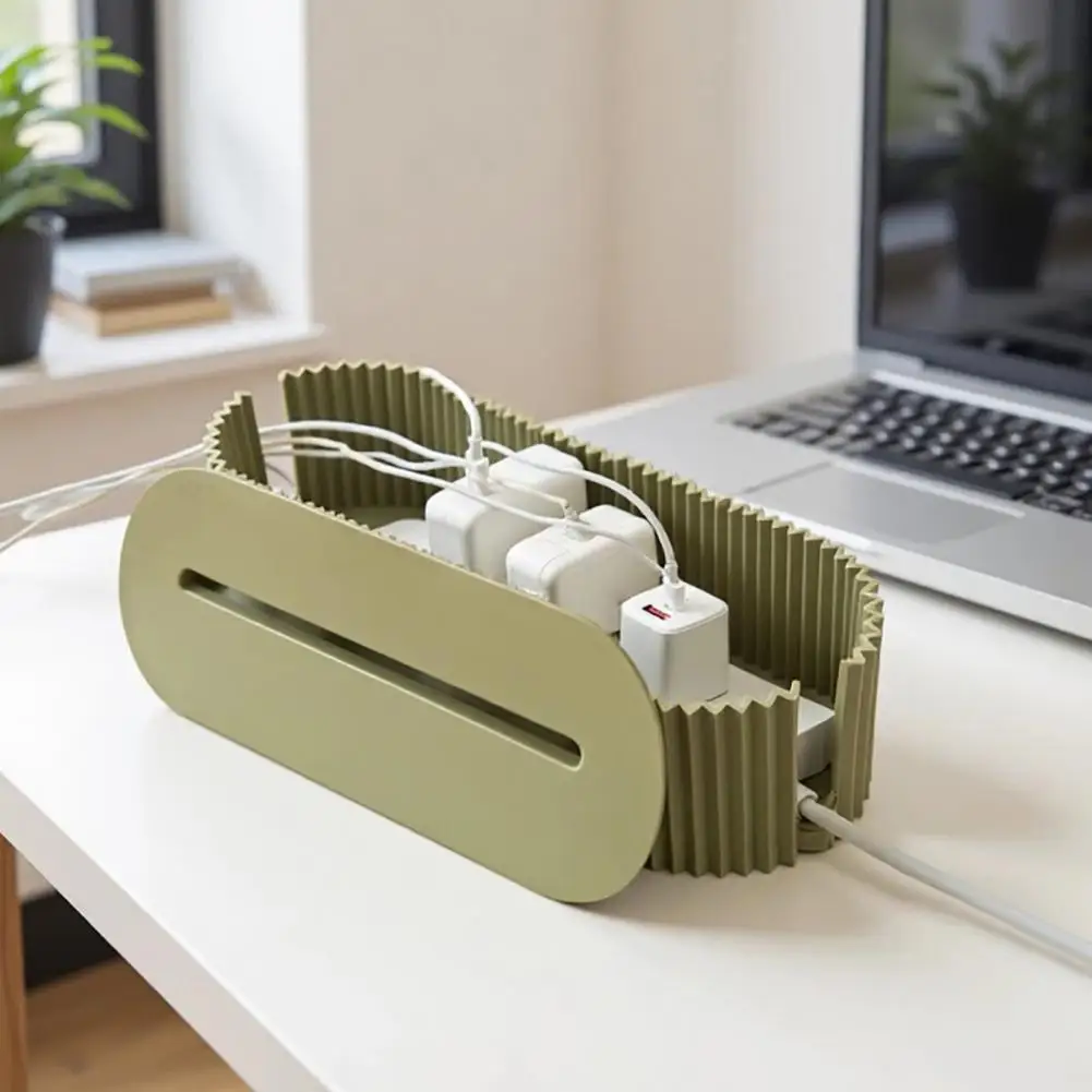 Multifunctional Household Storage Box, Charging Cable Storage Box, Safe Storage Socket, Cable, Mobile Phone Charger Box