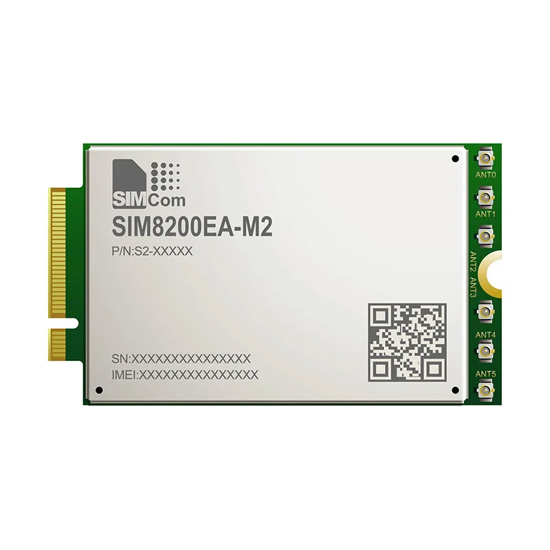 SIM8200-M2 SIMCom Original 5G Module, M.2 Form Factor, High Throughput Data Communication