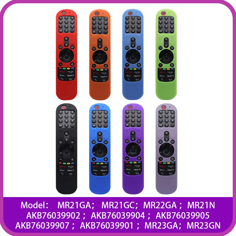 Remote Control Case For L.G MR21GA MR21GC MR22GA MR21N AKB76039902 AKB76039904 AKB76039905 TV Stick Silicone Protective Cover