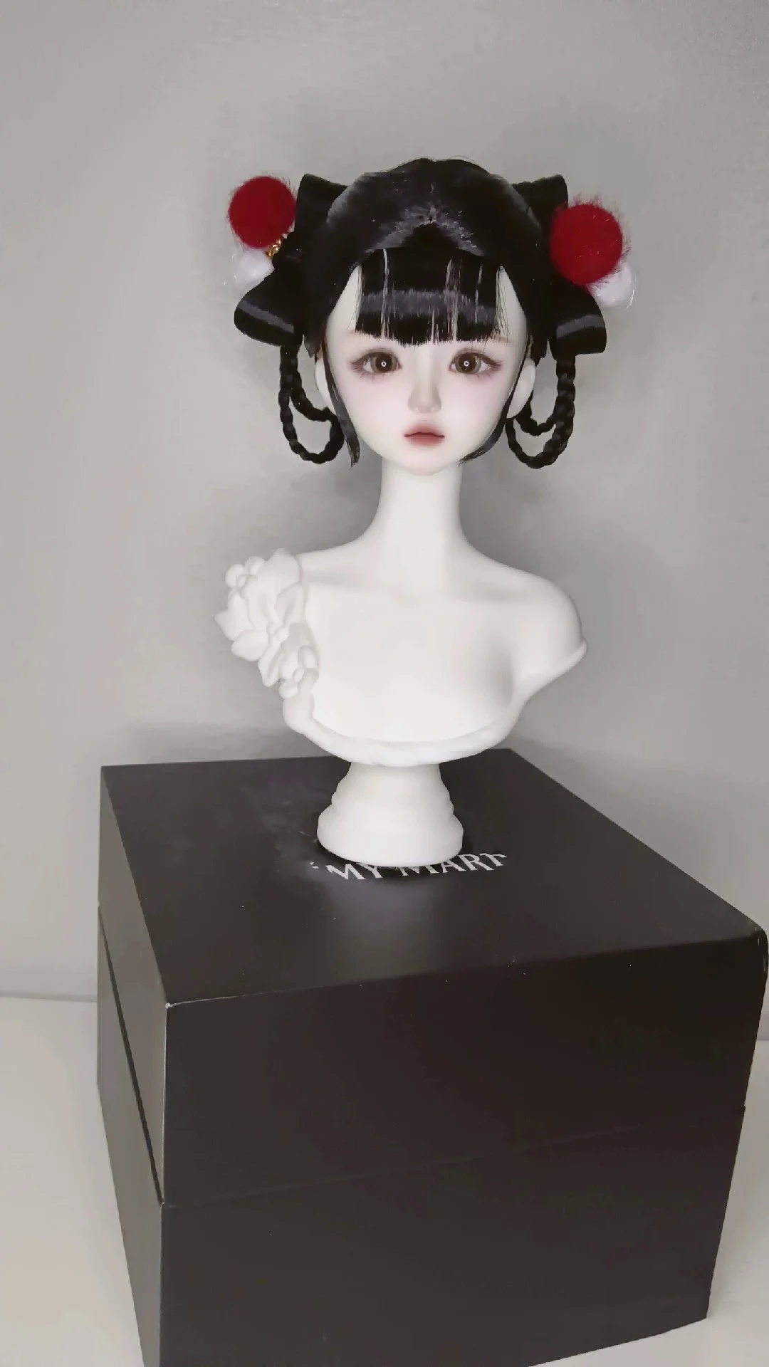 1/6 1/4 1/3 Ancient Costume BJD Wig Chinese Hanfu Fairy Hair Retro Wigs For BJD/SD YOSD MSD SD13 SSDF Doll Accessories C2386