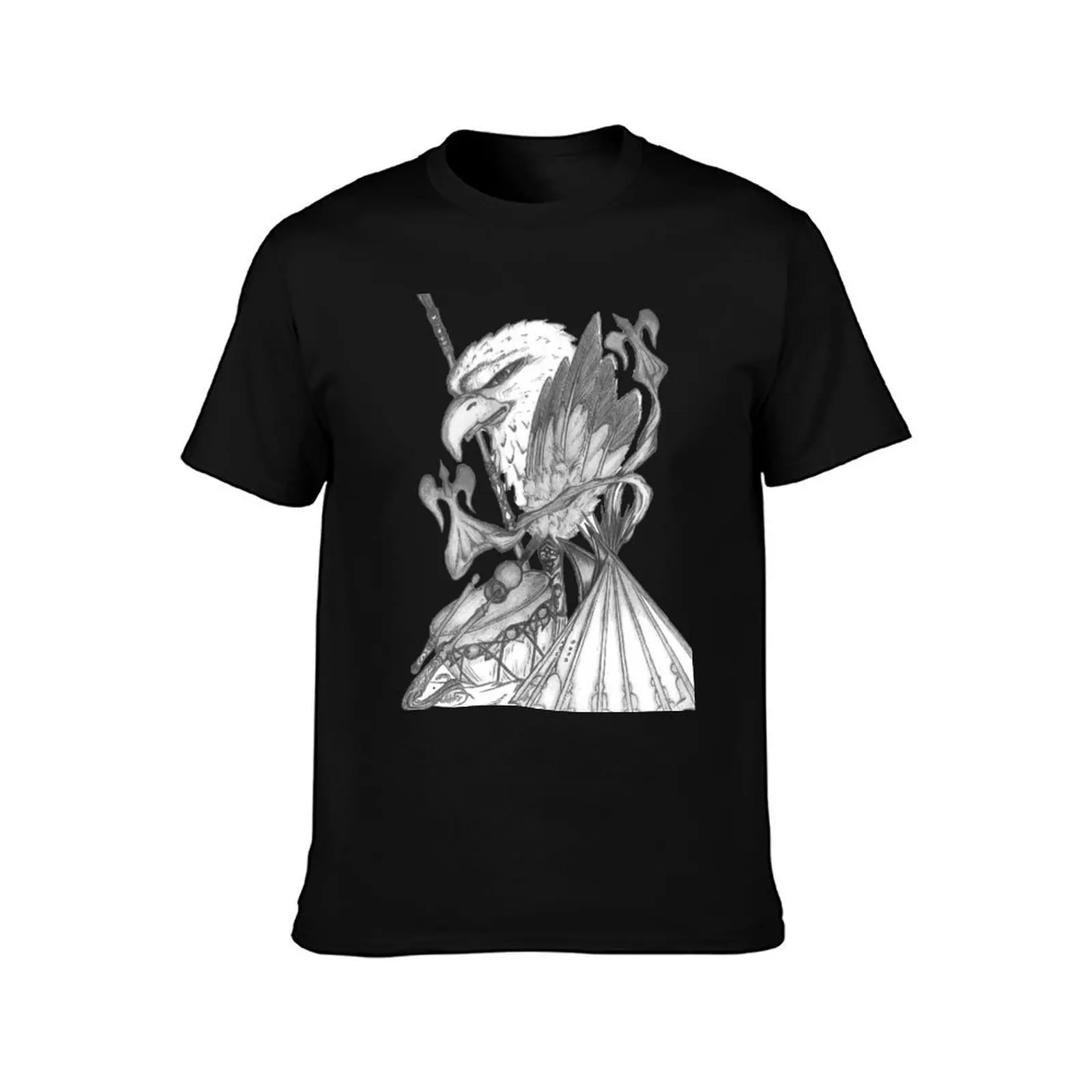 Native American Church T-Shirt Plus Size Solid Color T-Shirt