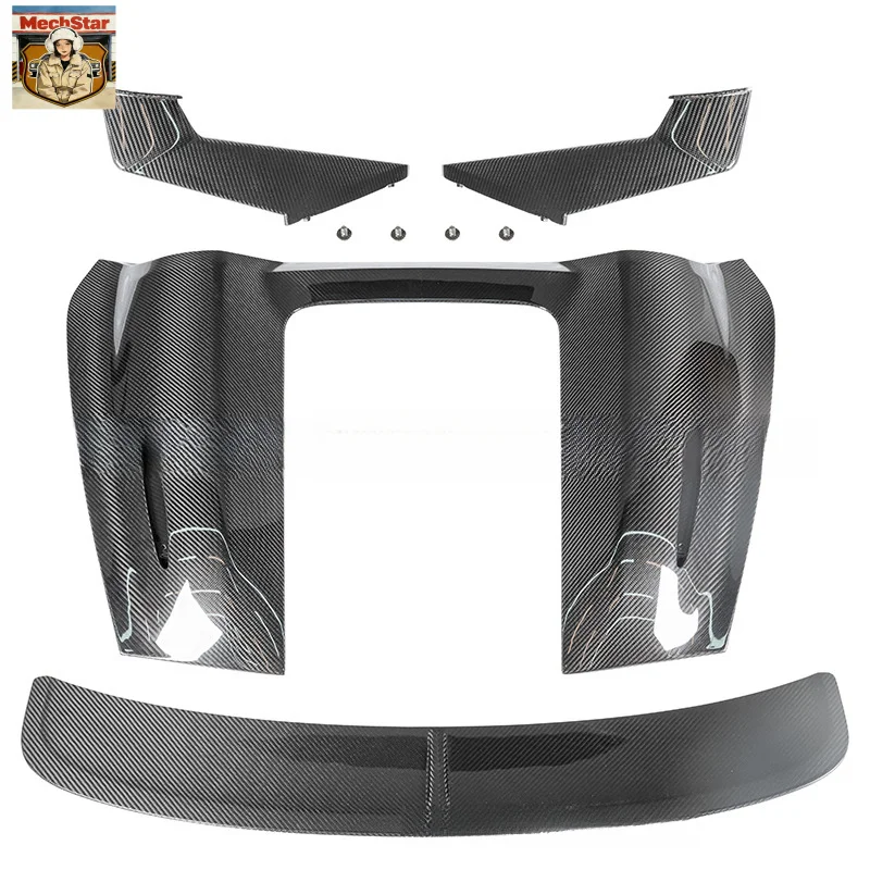 

Suitable for 16-23 Porsche 718 Boxster Modified and Upgraded Carbon Fiber Hump Tail Wing Modified Parts