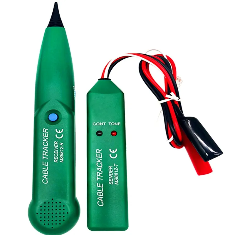 Cable Tracker Tester Professional Line LAN detector UTP STP Telephone Wire Tracer Breakpoint location Diagnose Tone MS6812