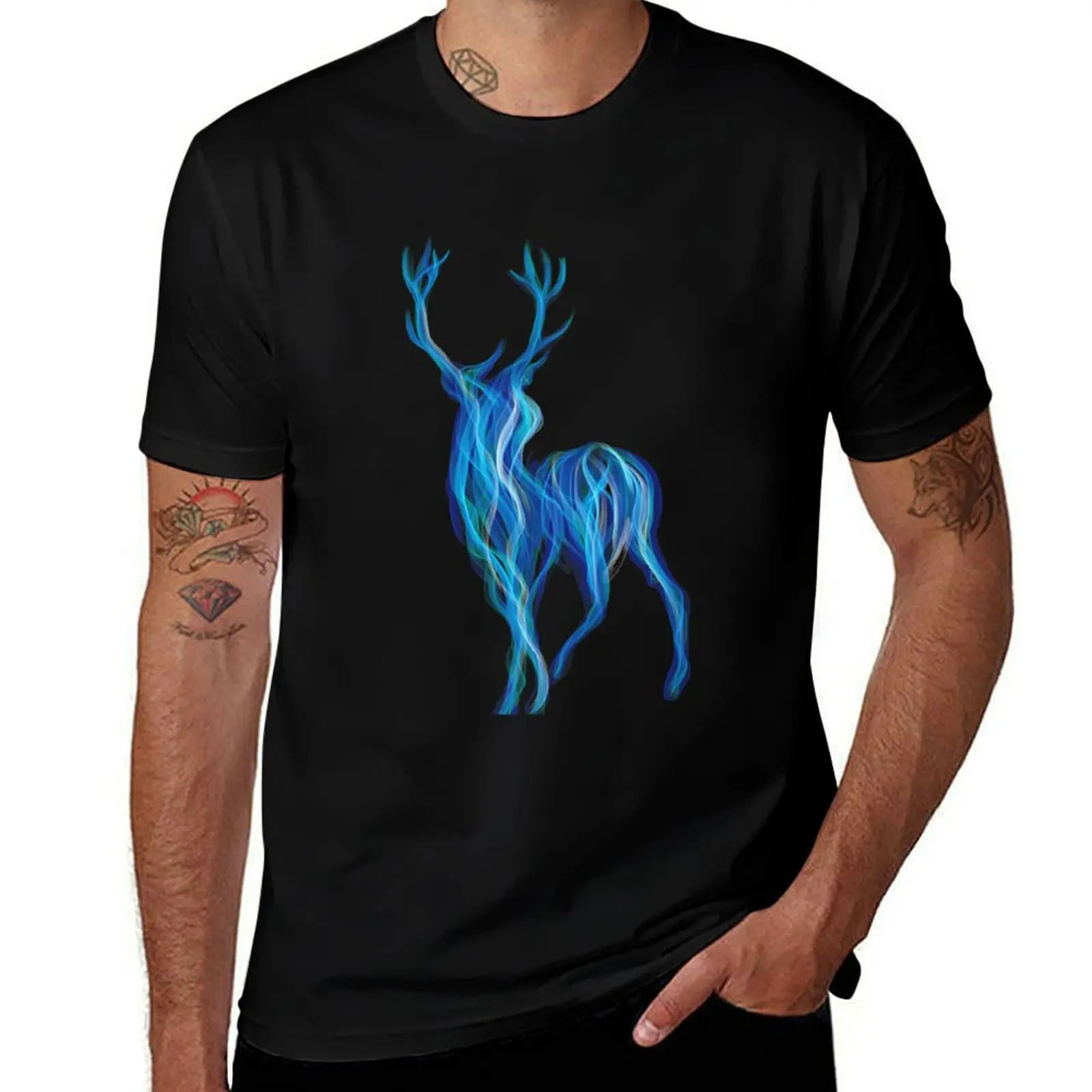Prongs T-Shirt Breathable Sportswear for Men T-Shirt