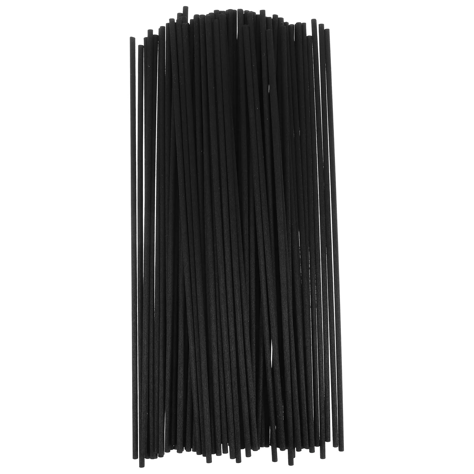 

100Pcs Black Fibre Diffuser Sticks Refill Essential Oil Diffuser for Home Office Spa Room Scent Room Fragrance Sticks
