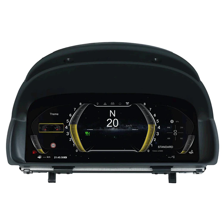 مناسبة لسيارات BMW X1 E84 شاشة 12 بوصة 4-core LCD لوحة أدوات عداد السرعة مزيج رقمي