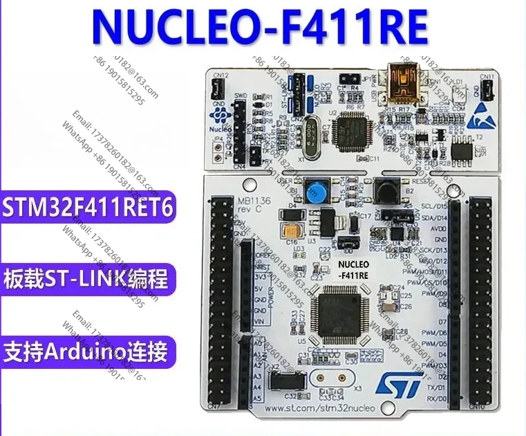

Плата разработки NUCLEO F411RE STM32 Nucleo 6 STM32F411RET6