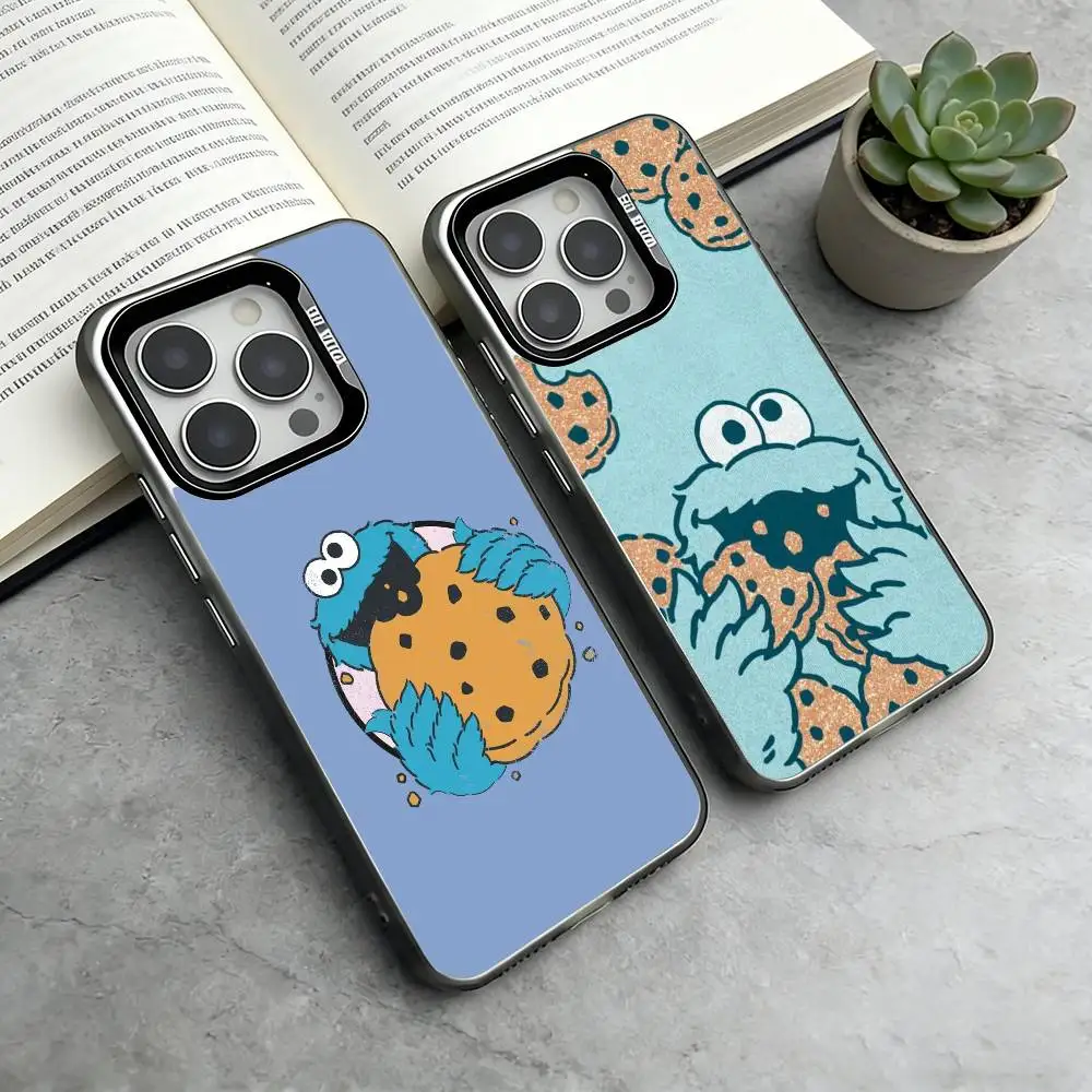 

Freaky Monster Phone Case For iPhone 17,16,15,14,13,12,11 Plus,Pro Max,XS,Colorful Silver Black Cover