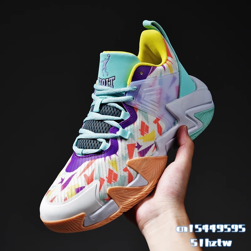 High Quality Mens Basketball Sneakers Gym Training Athletic Basketball Shoes Cushion ForMotion Basketball Shoes for Men