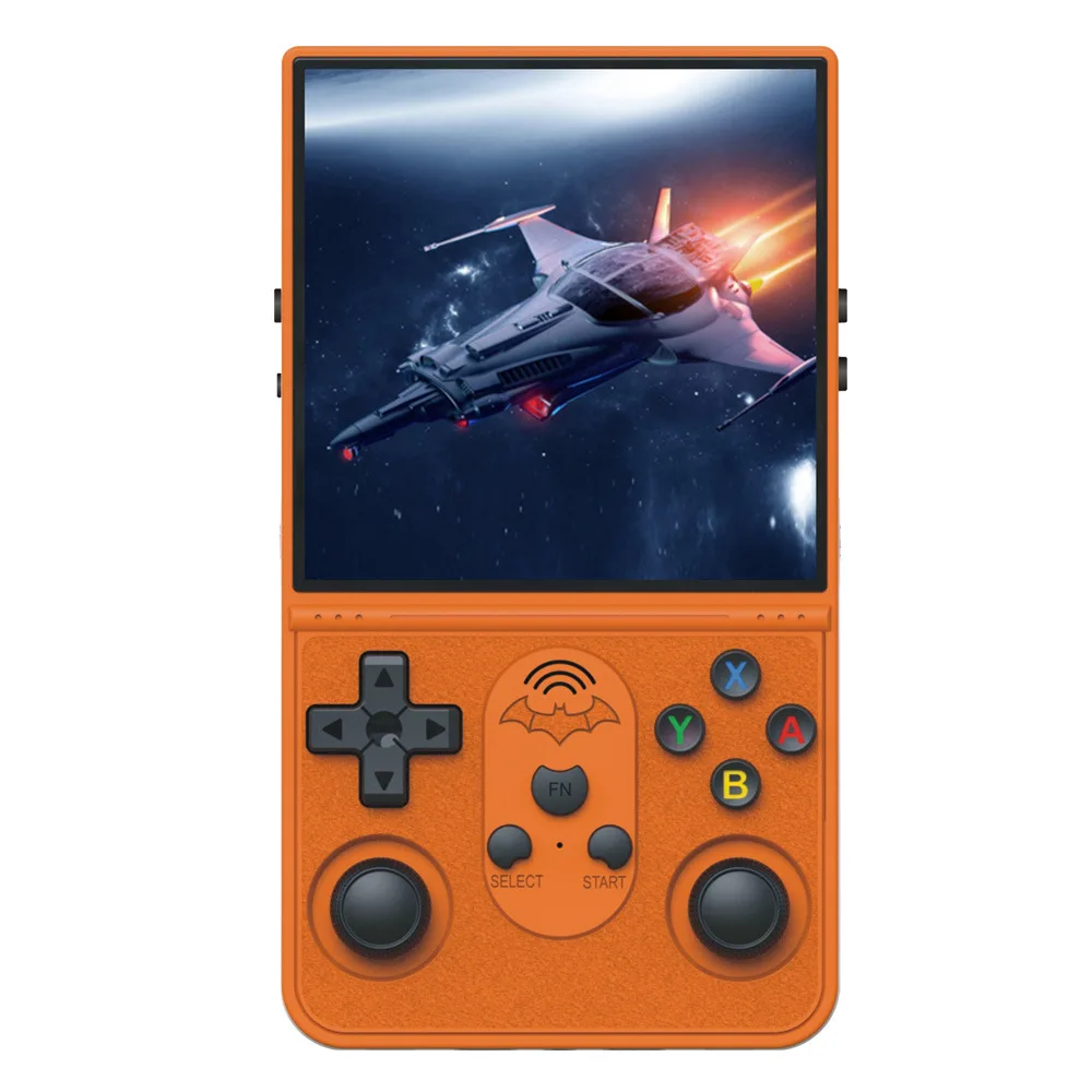 T16MAX 128G 30000 + Jogos Tela IPS de 4 polegadas Retro Console de jogos portátil RK3326 Quad Core Dual 3D Joystick Alto-falante HiFi embutido