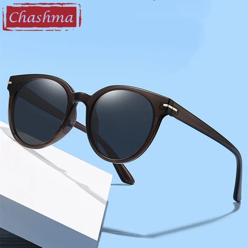 Chashma Gafas Women Round Sunglasses Myopia Polarized Glasses Prescription Driving UV 400 Protection Sun Eyeglass Girl