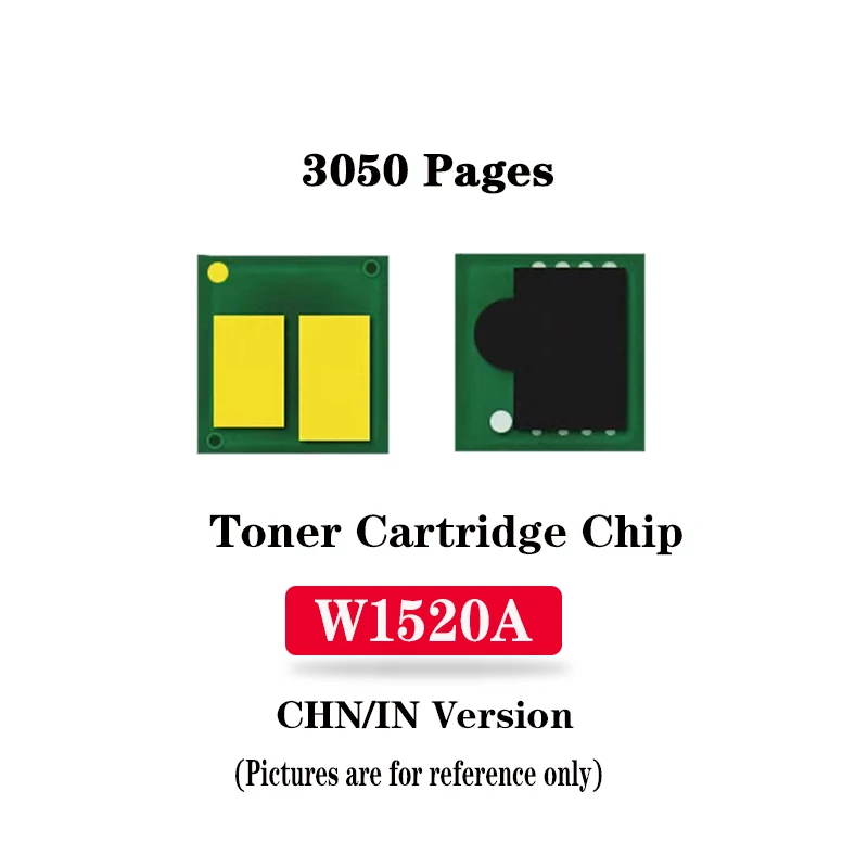 

High Quality W1520A/W1520X Toner Cartridge Chip for HP LaserJet Pro 4004dw/4004d/4004dn/MFP 4104fdn/4014fdw