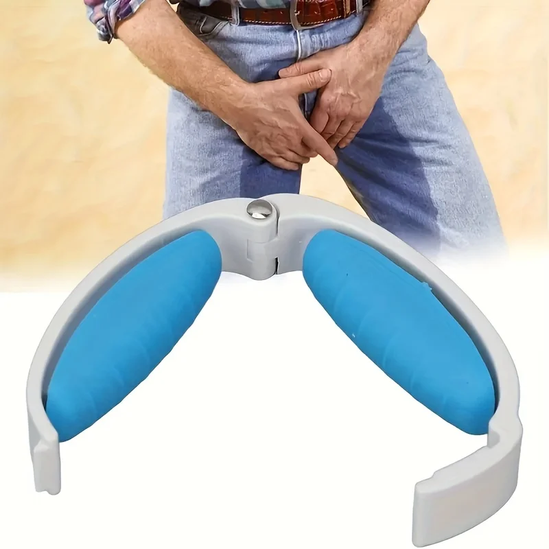 Male Urinary Incontinence Clamp Prevent Leakage Adjust Pressure Soft Silicone Incontinence Clip For Men Male Patients Care