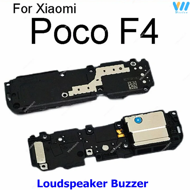 Loudspeaker For Xiaomi Poco C31 C40 C55 X4 GT X5 F5 M5 M5s M4 Pro 4G 5G Loud Speaker Buzzer Ringer Flex Cable Replacement Parts