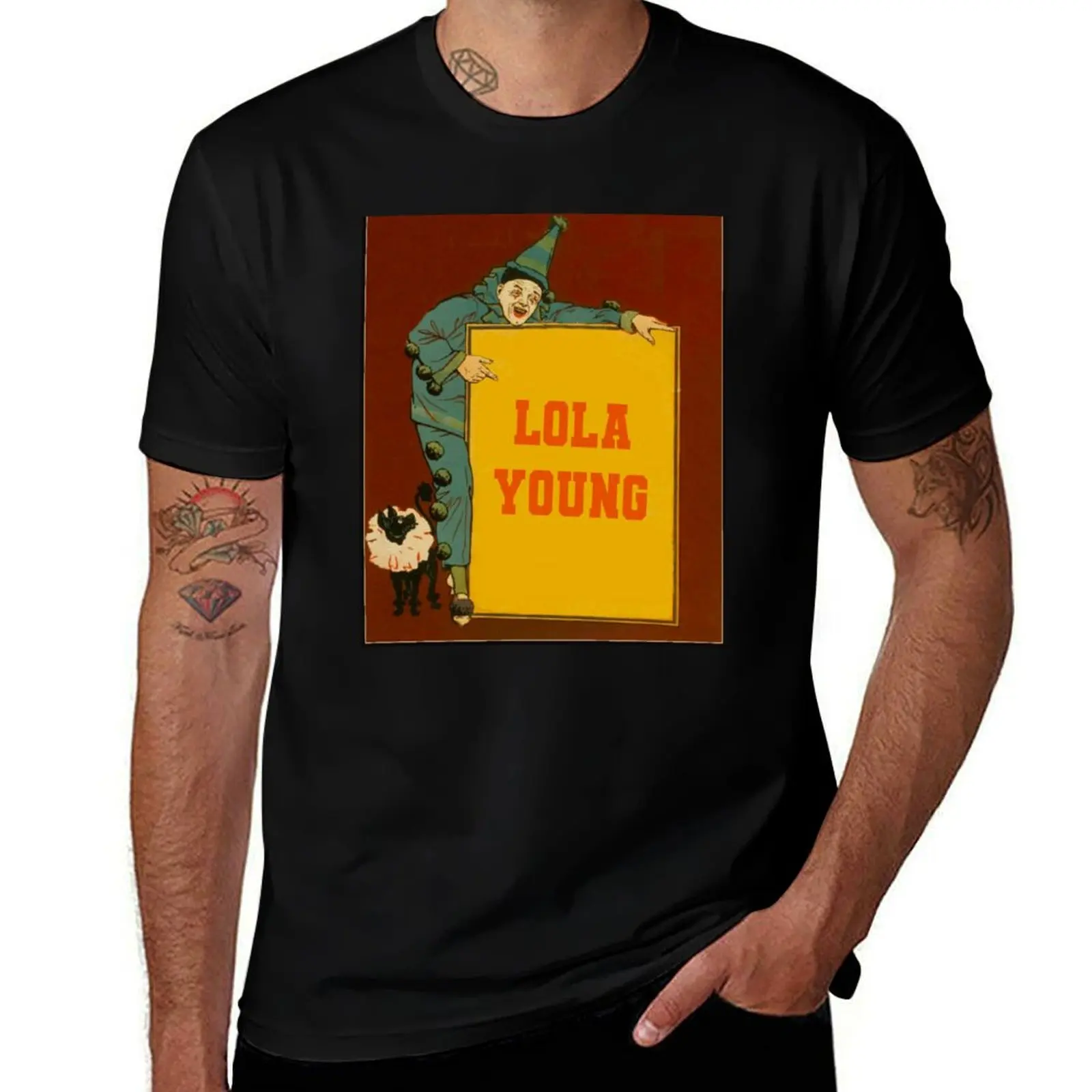 

Lola Young T-Shirt gifts for boyfriend funny gifts tops blue archive oversized t shirts for men