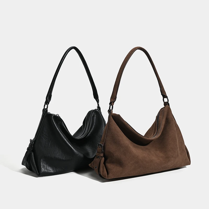 

Women's Versatile Single Shoulder Crossbody Bag Fall 2026 New Simple Handbag Retro High-End Underarm Elegant Minimalist Design