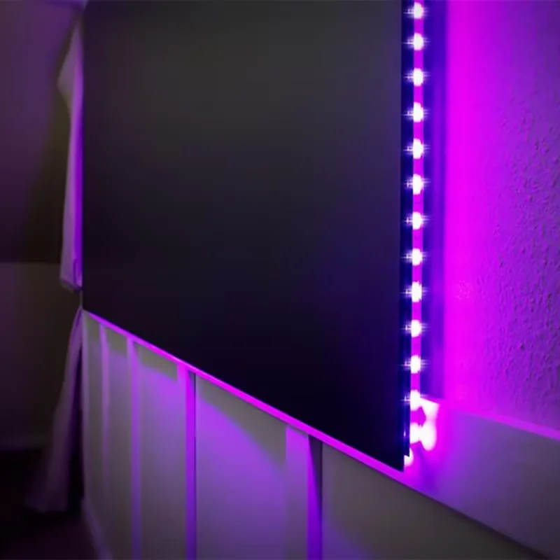 Kecerahan Tinggi Reflektif 200 ''Cahaya Sekitar Menolak Layar Proyektor Bingkai Tetap Bezel Tipis Berlian Hitam