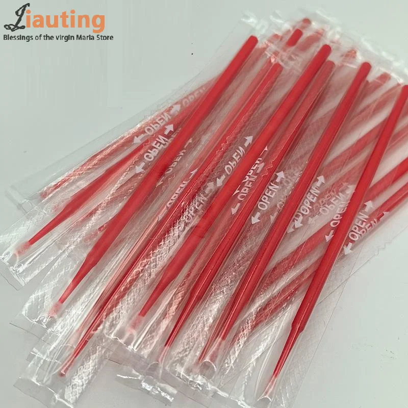 50/100 Pcs Micro Pennello Usa E Getta Lash Rimozione Tampone Microbrush Mascara Bacchette Applicatore Estensione Delle Ciglia Pennelli Per Trucco Strumenti