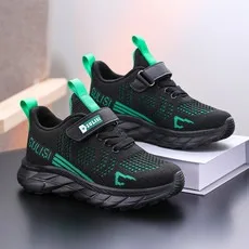 Осенняя спортивная обувь Feizhi с двойной сеткой, детская обувь и повседневная обувь. обувь для мальчиков, детские кроссовки