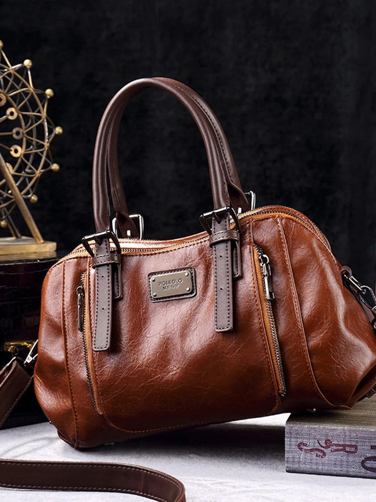 Hong Kong Trendy Brand Bowling Bag Women's New Personality Summer Handbag Single Shoulder Underarm French Bread Bag