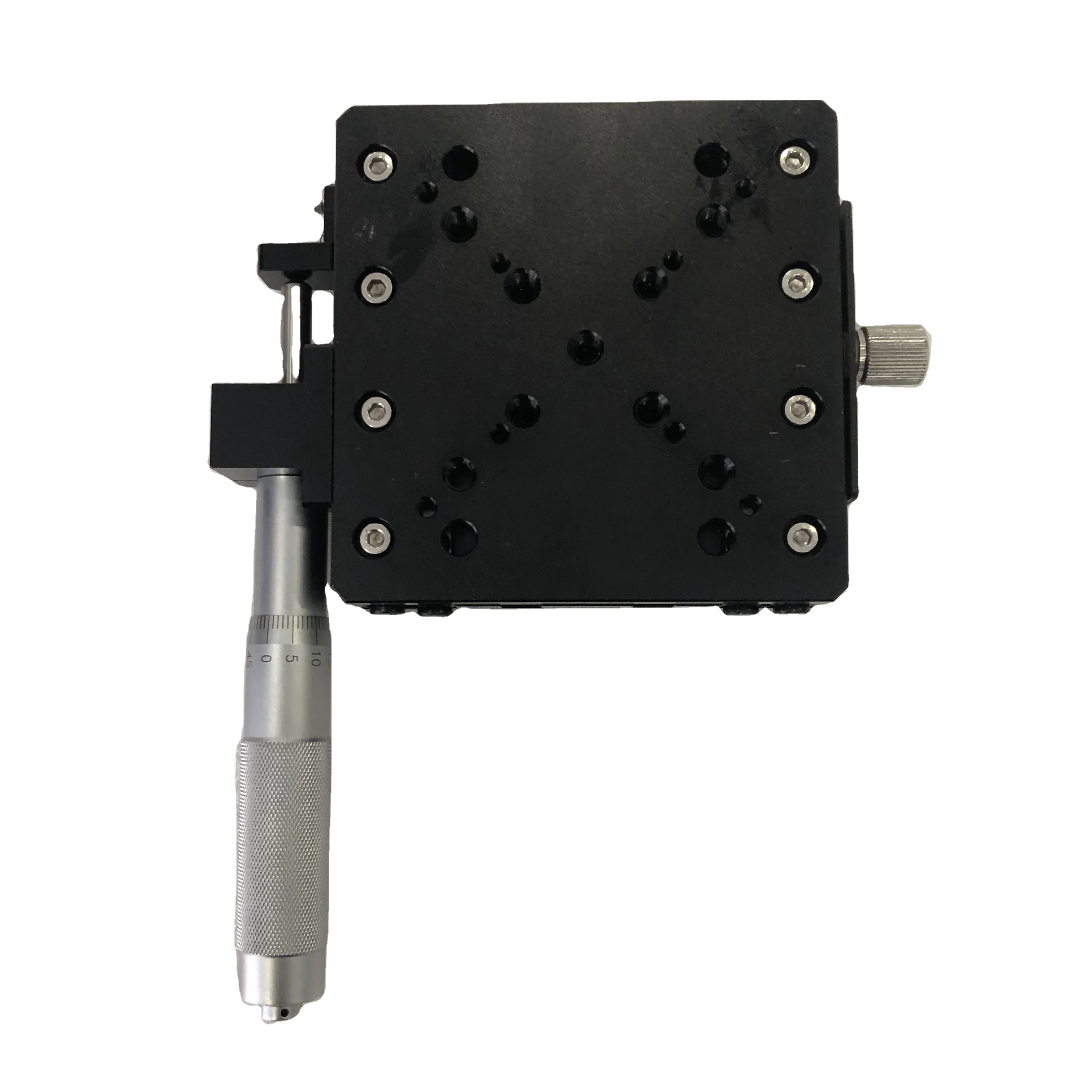 

LSSP-J-50VC-01 Настраиваемые OEM ручные этапы линейного перевода Размер платформы 100x100 мм Диапазон перемещения 50 мм