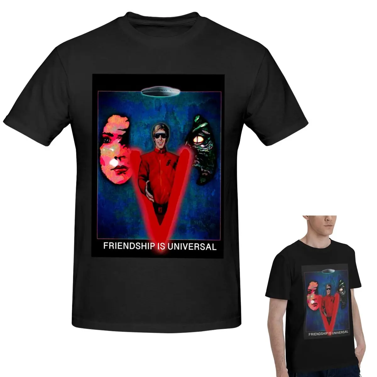 

Футболка из 100% хлопка с V-образным вырезом для посетителей, мужская модная футболка большого размера, мужские летние рубашки с круглым вырезом, топы, S-6XL