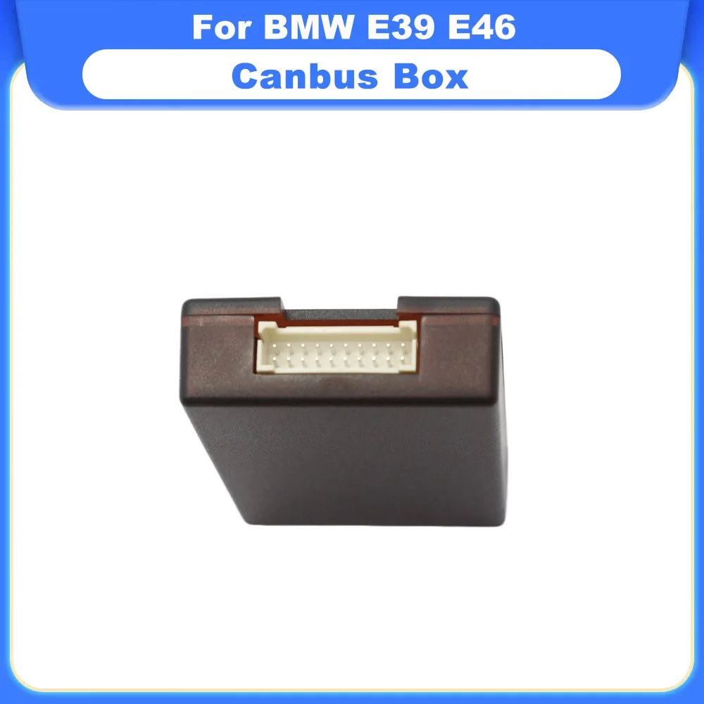 16Pin Power Canbus Decoder Box For BMW E39 E46 Android Stereo Radio Wiring Harness Kit
