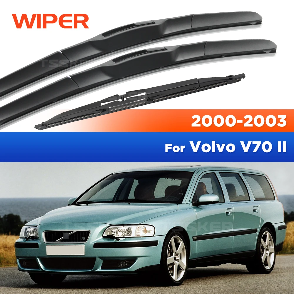 

Стеклоочиститель CREATROAD для Volvo V70 II 2000-2003 2001 2002 щетки стеклоочистителя лобовое стекло щетки для окон 24 "+ 21" + 16"