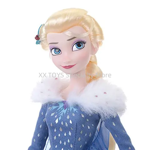 Disney Frost Elsa Sjungande Docka Vinter Elsa Ledrörlig Figurmodell Kan Sjunga Samlardockor Barnens Dagspresenter 12 best sales Elsa-docka - №12