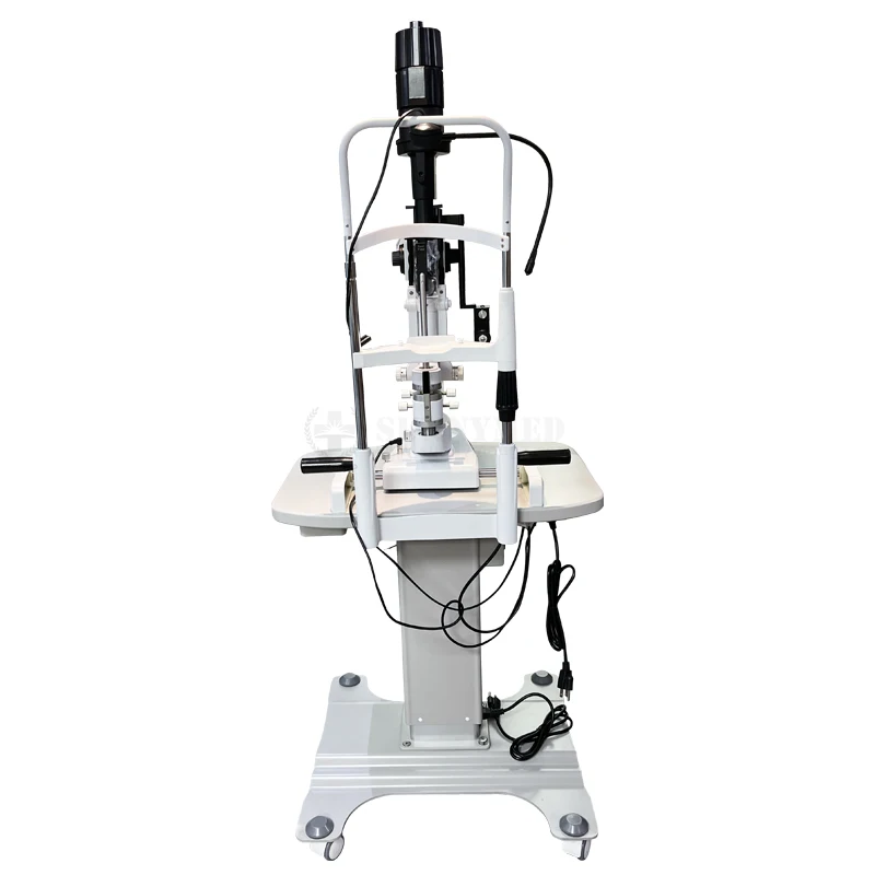 SY-V004-1 Ophthalmic Instruments 5 Step Drum Rotation Magnification Digital Portable Slit Lamp Microscope