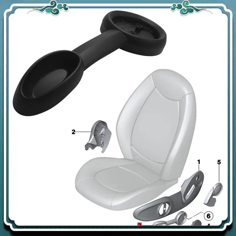 

ABTU-52109802699 Front Seat Exterior Handle Accessories For BMW MINI Countryman R60 Cooper Seat Adjuster Handle Puller Holder