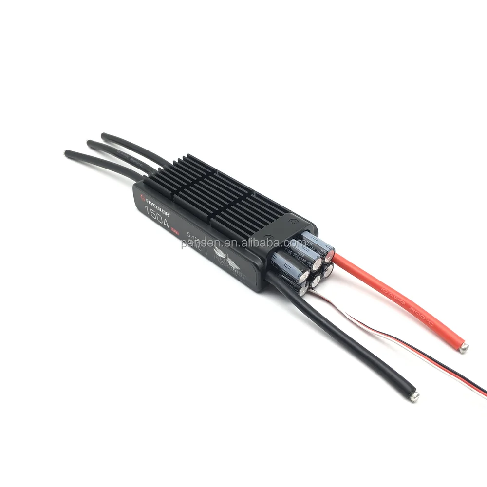 1PCS Flycolor FlyDragon 150A ESC 5-12S HV OPTO for RC hobby model aircraft helicopter electronic speed controller JP EDF motor