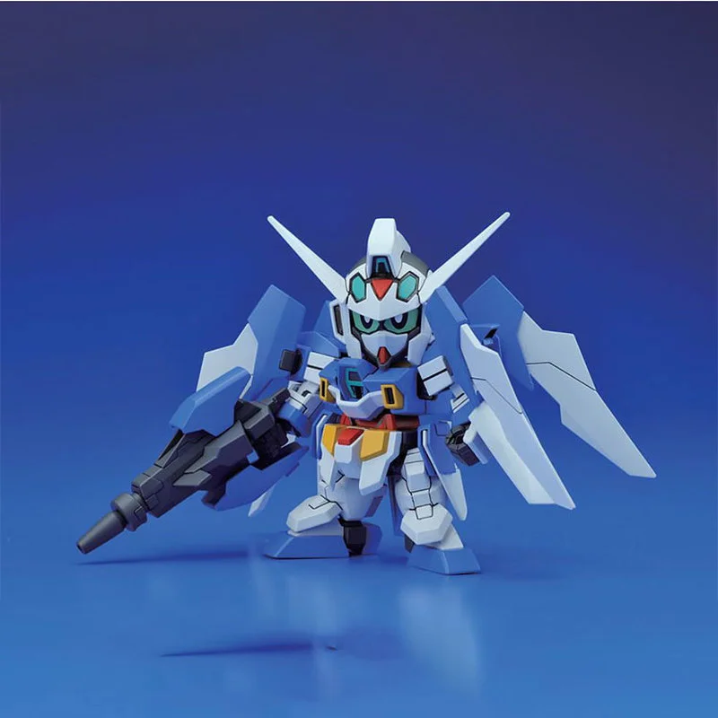 バンダイ本物のガンダムモデルキットアニメフィギュア SD BB AGE-2 ダブルバレットコレクションガンプラアニメアクションフィギュアおもちゃ子供のため