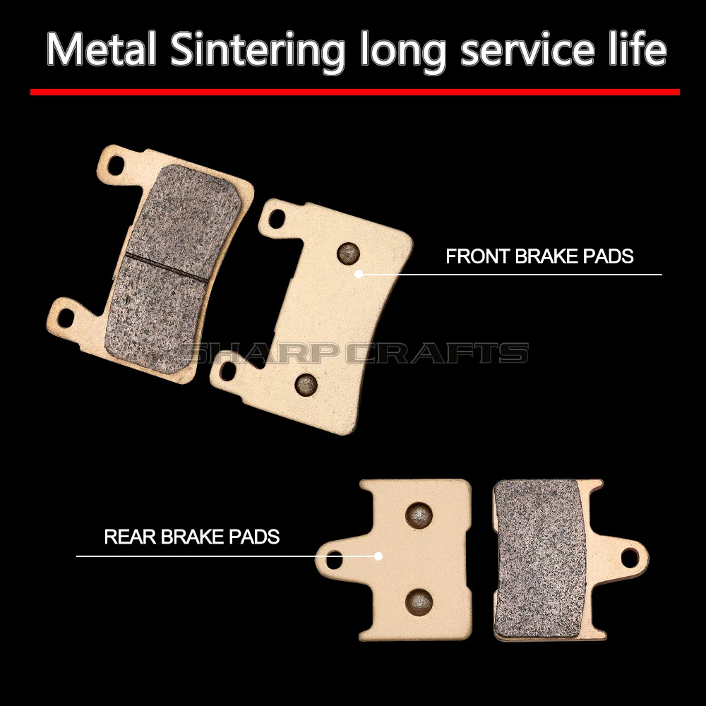 For Honda CB1300 F1 SC40 2001 CB400 SFX/SFY/SF1/SF2/SF3 Super Four NC 39 1999-2003 02 01 Motorcycle Parts Front Rear Brake Pads