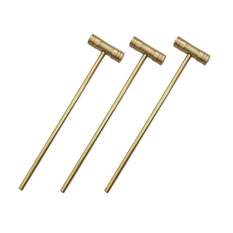 Solid Small Brass Hammer Clock Watch Repairing Copper and Iron Dual Purpose Hammer Precision Installation Hand Tools Maintenance