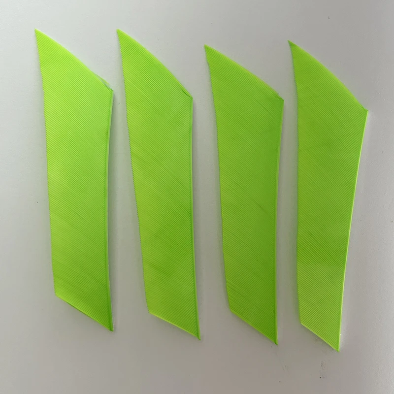 الجناح الأيسر تركيا الريش السهم انفلونزا فلو ريشة 50 قطعة 8 سنتيمتر المعين DIY بها بنفسك خشبية الخيزران السهم اكسسوارات #4