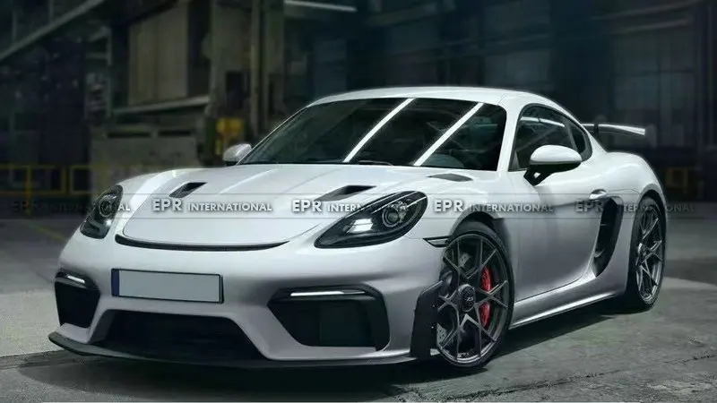 لبورشه 981 بوكستر كايمان 982 GT4 نوع مجموعة كاملة بما في ذلك المفسد الخلفي GT طقم الجسم الخارجي #4