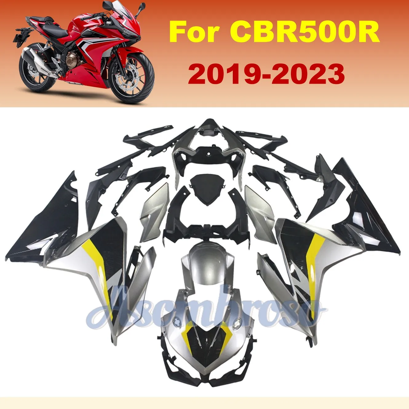 New Style Fairing kit for CBR500R 2019 2020 2021 2022 2023 CBR500 Motorcycle Parts Bodywork Set