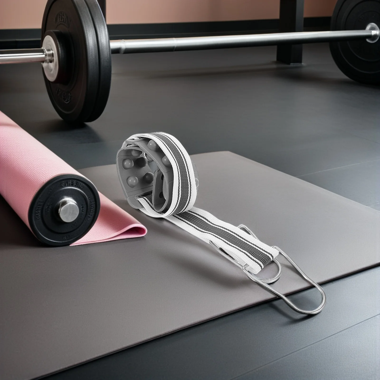 Automatic Abdominal Massager Vibration Belt Steel Buckle Design Portable Lightweight Home Office Workout Equipment for Women