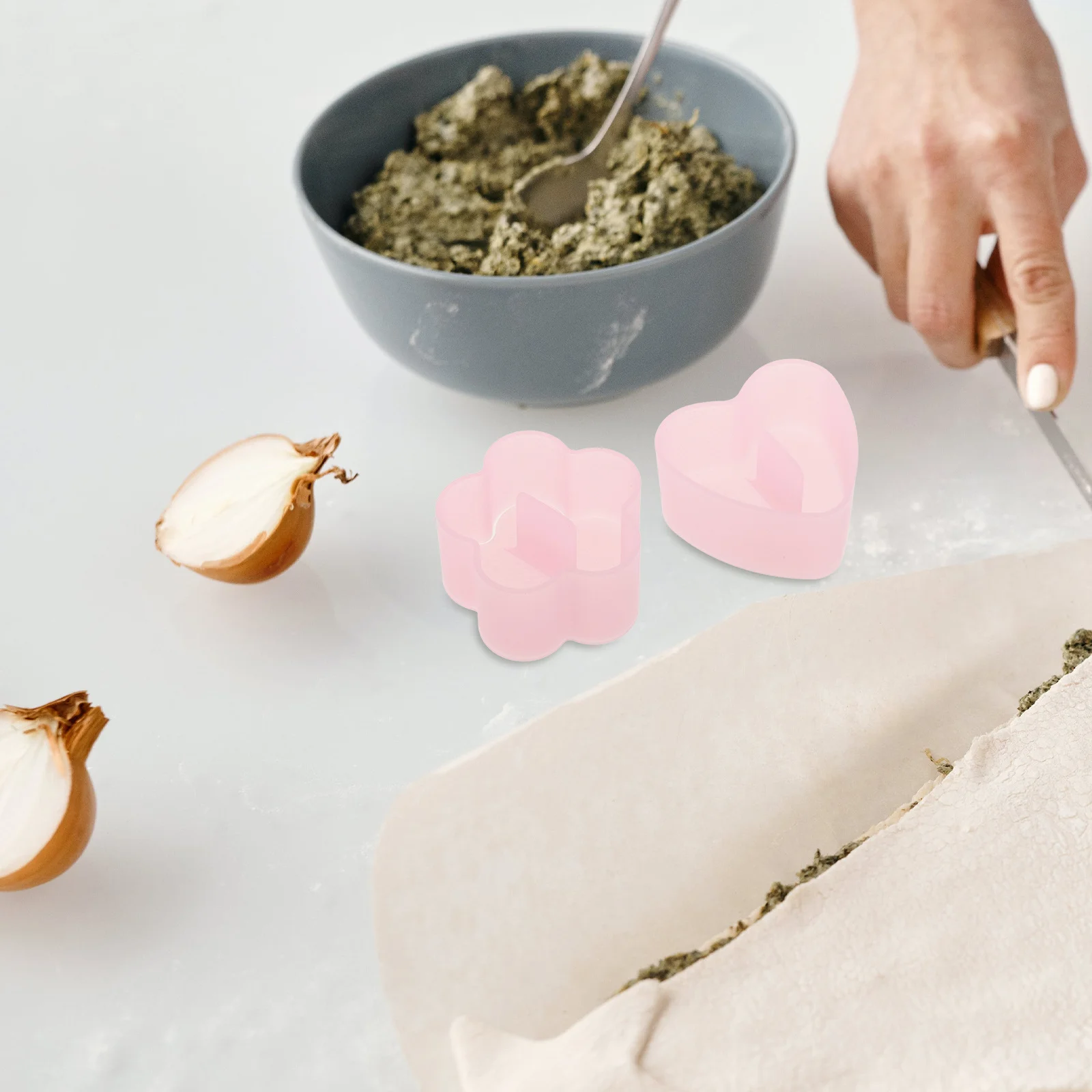 

1Set Sushi Making Kit Beginners Rice Ball Maker Onigiri Mold Set Practical Sushi Mold Japanese Home Gadgets Rice Molds