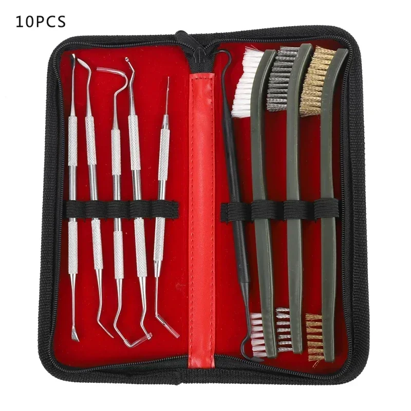 Universal Guns Outdoor Hunting Cleaning Kit Tacticals Rifles Pistol Guns Stainless Steel Cleaning Tools Sets