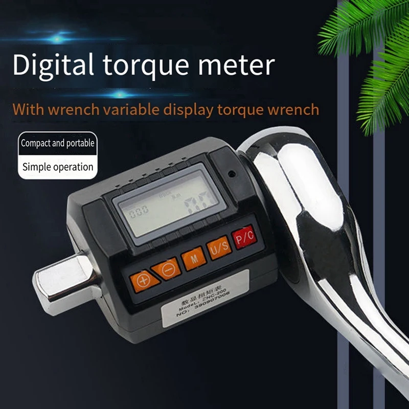 ANC-200N.M Backlight Digital Display Torque Meter Electronic Wrench For Automobile Bicycle