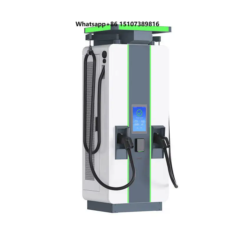 Oem Odm Ccs Chademo Plug 120kw 240kw Electric Vehicle Supercharge Charging Pile Car DC Floor-Mounted Charging Stations